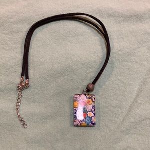 Italian glass necklace